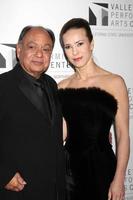 LOS ANGELES, JAN 29 - Cheech Marin and wife Natasha Rubin arrives at the Valley Performing Arts Center Opening Gala at California State University, Northridge on January 29, 2011 in Northridge, CA photo