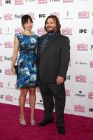 LOS ANGELES, FEB 23 - Tanya Haden, Jack Black attends the 2013 Film Independent Spirit Awards at the Tent on the Beach on February 23, 2013 in Santa Monica, CA photo