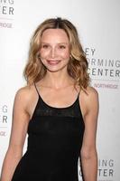 LOS ANGELES, JAN 29 - Calista Flockhart arrives at the Valley Performing Arts Center Opening Gala at California State University, Northridge on January 29, 2011 in Northridge, CA photo