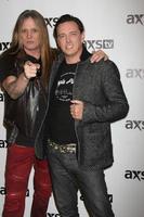 LOS ANGELES, JAN 8 - Sebastian Bach, Donovan Leitch at the AXS TV Winter 2016 TCA Cocktail Party at the The Langham Huntington Hotel on January 8, 2016 in Pasadena, CA photo