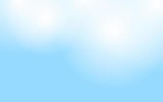 Abstract gradient blue light background vector