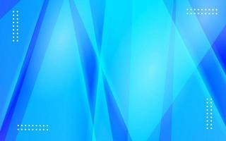 Abstract gradient blue modern background vector