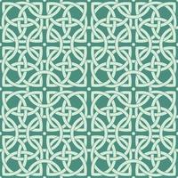 Celtic Knot Seamless Pattern Background vector