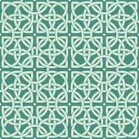 Celtic Knot Seamless Pattern Background vector