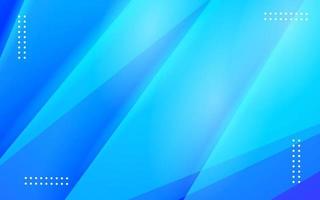 Abstract gradient blue modern background vector