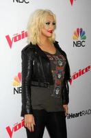 LOS ANGELES, FEB 23 - Christina Aguilera at the The Voice Summer Break Party, Top 8 at the Pacific Design Center on April 23, 2015 in West Hollywood, CA photo