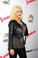 LOS ANGELES, FEB 23 - Christina Aguilera at the The Voice Summer Break Party, Top 8 at the Pacific Design Center on April 23, 2015 in West Hollywood, CA photo