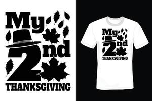 Thanksgiving Day T shirt design, vintage, typography vector
