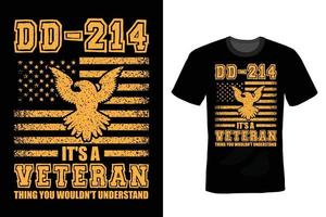 Veterans Day T shirt design, vintage, typography vector