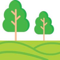 Forest Flat Icon vector