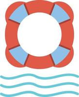 Life Saver Flat Icon vector