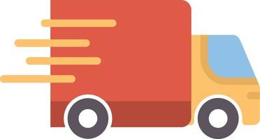 Fast Delivery Flat Icon vector