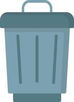 Trash Flat Icon vector