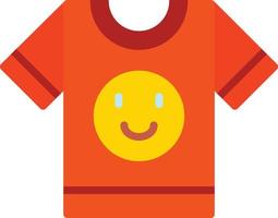 Tshirt Flat Icon vector