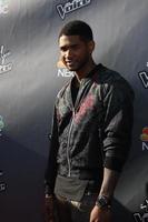 LOS ANGELES, APR 3 - Usher at the The Voice Judges Photocall, April 2014 at The Sayers Club on April 3, 2014 in Los Angeles, CA photo