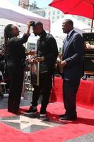 LOS ANGELES, SEP 7 - Makeup artist, Usher Raymond, Kasim Reed Mayor of Atlanta at the Usher Honored With a Star On The Hollywood Walk Of Fame at the Eastown on September 7, 2016 in Los Angeles, CA photo