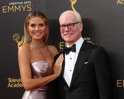 LOS ANGELES, SEP 11 - Heidi Klum, Tim Gunn at the 2016 Primetime Creative Emmy Awards, Day 2, Arrivals at the Microsoft Theater on September 11, 2016 in Los Angeles, CA photo