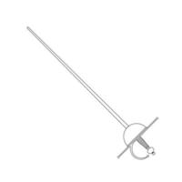 Rapier Outline Icon Illustration on White Background vector