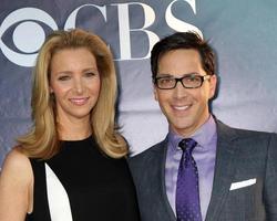 LOS ANGELES, JUL 17 -  Lisa Kudrow, Dan Bucantinsky at the CBS TCA July 2014 Party at the Pacific Design Center on July 17, 2014 in West Hollywood, CA photo