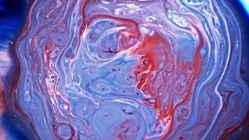 Colorful Ink Background. Abstract Colorful Paint Ink Liquid Explode Diffusion Psychedelic Blast Movement video