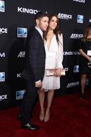 iLOS ANGELES, OCT 1 - Nick Jonas, Olivia Culpo at the Kingdom Premiere at Muscle Beach on October 1, 2014 in Venice, CA photo