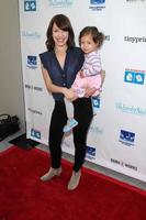 LOS ANGELES, APR 27 - Marla Sokoloff, Elliotte Puro at the Milk  Bookies Story Time Celebration at Skirball Center on April 27, 2014 in Los Angeles, CA photo