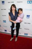 LOS ANGELES, APR 27 - Marla Sokoloff, Elliotte Puro at the Milk  Bookies Story Time Celebration at Skirball Center on April 27, 2014 in Los Angeles, CA photo