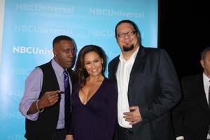 LOS ANGELES, JAN 6 - Arsenio Hall, Tia Carrere, Penn Jillette arrives at the NBC Universal All-Star Winter TCA Party at The Athenauem on January 6, 2012 in Pasadena, CA photo