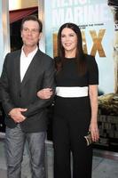 LOS ANGELES, JUN 23 - Peter Krause, Lauren Graham at the Max  Premiere at the Egyptian Theater on June 23, 2015 in Los Angeles, CA photo