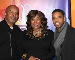 LOS ANGELES, JAN 13 - David Alan Grier, Loretta Devine, Larenz Tate at the NBCUniversal TCA Press Day Winter 2016 at the Langham Huntington Hotel on January 13, 2016 in Pasadena, CA photo