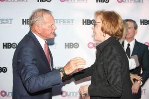 LOS ANGELES, JUL 11 - Tab Hunter, Carol Burnett at the Tab Hunter Confidential at Outfest at the Directors Guild of America on July 11, 2015 in Los Angeles, CA photo