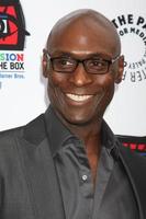 LOS ANGELES, APR 12 - Lance Reddick arrives at Warner Brothers Television - Out of the Box Exhibit Launch at Paley Center for Media on April 12, 2012 in Beverly Hills, CA photo