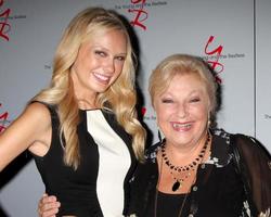 LOS ANGELES, AUG 24 - Melissa Ordway, Beth Maitland at the Young and Restless Fan Club Dinner at the Universal Sheraton Hotel on August 24, 2013 in Los Angeles, CA photo