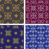 Vector. Seamless East Asiatic pattern. vector