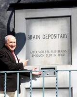 LOS ANGELES, OCT 23 - Mel Brooks at the Mel Brooks Street Dedication and Young Frankenstein Mural Presentation at the 20th Century Fox Lot on October 23, 2014 in Century City, CA photo