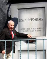 LOS ANGELES, OCT 23 - Mel Brooks at the Mel Brooks Street Dedication and Young Frankenstein Mural Presentation at the 20th Century Fox Lot on October 23, 2014 in Century City, CA photo