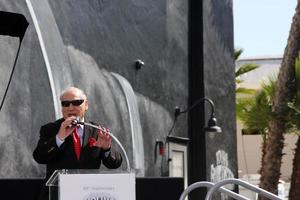 LOS ANGELES, OCT 23 - Mel Brooks at the Mel Brooks Street Dedication and Young Frankenstein Mural Presentation at the 20th Century Fox Lot on October 23, 2014 in Century City, CA photo