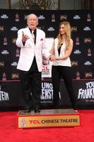 LOS ANGELES, SEP 8 - Mel Brooks at the Mel Brooks Hand and Foot Print Ceremony at TCL Chinese Theater on September 8, 2014 in Los Angeles, CA photo