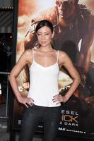 LOS ANGELES, AUG 28 - Mei Melancon at the Riddick Premiere at the Village Theater on August 28, 2013 in Westwood, CA photo