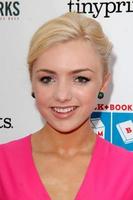 LOS ANGELES, APR 27 - Peyton List at the Milk  Bookies Story Time Celebration at Skirball Center on April 27, 2014 in Los Angeles, CA photo