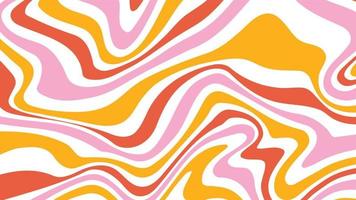 acid wave rainbow line backgrounds in 1970s 1960s hippie style. y2k wallpaper patterns retro vintage 70s 60s groove. psychedelic poster background collection. vector design illustration