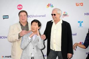 LOS ANGELES, AUG 1 - John Goodman, Ken Jeong, Chevy Chase arriving at the NBC TCA Summer 2011 Party at SLS Hotel on August 1, 2011 in Los Angeles, CA photo