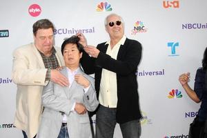 LOS ANGELES, AUG 1 - John Goodman, Ken Jeong, Chevy Chase arriving at the NBC TCA Summer 2011 Party at SLS Hotel on August 1, 2011 in Los Angeles, CA photo