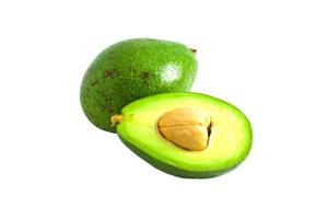 Avocado isolated on white background photo