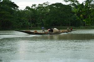 Fishing boats is going for fishing. photo