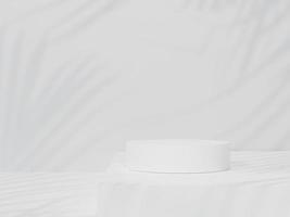 3d rendering Minimal product display on neutral background. podium. Concept scene stage showcase for new product, promotion sale, banner, presentation, cosmetic photo