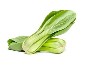 chinese mustard leaf isolated on white background ,Green leaves pattern photo