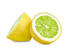Lemon isolated on white background ,include clipping path photo