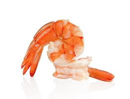 shrimp isolated on white background ,include clipping path photo