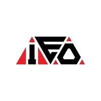 IEO triangle letter logo design with triangle shape. IEO triangle logo design monogram. IEO triangle vector logo template with red color. IEO triangular logo Simple, Elegant, and Luxurious Logo. IEO